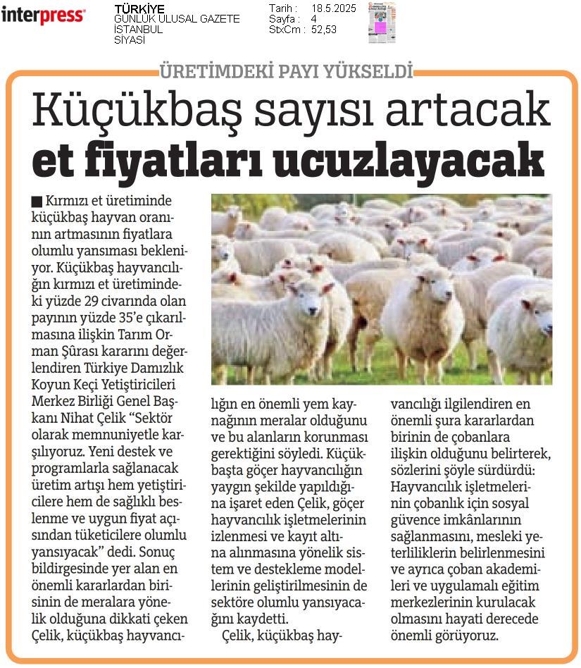 GENEL BAKAN ELK TARIM ORMAN URASI KARARLARINI DEERLENDRD